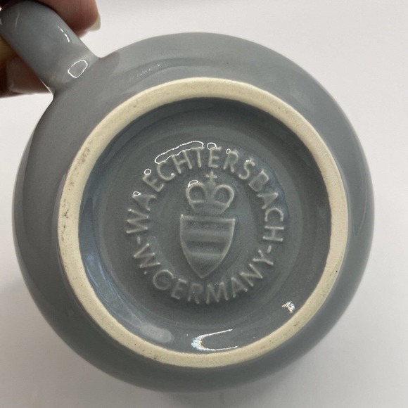 Waechtersbach Coffee Mugs Teacup or Punch‎ Bowl Size Made in W. Germany Cups - Picture 7 of 10